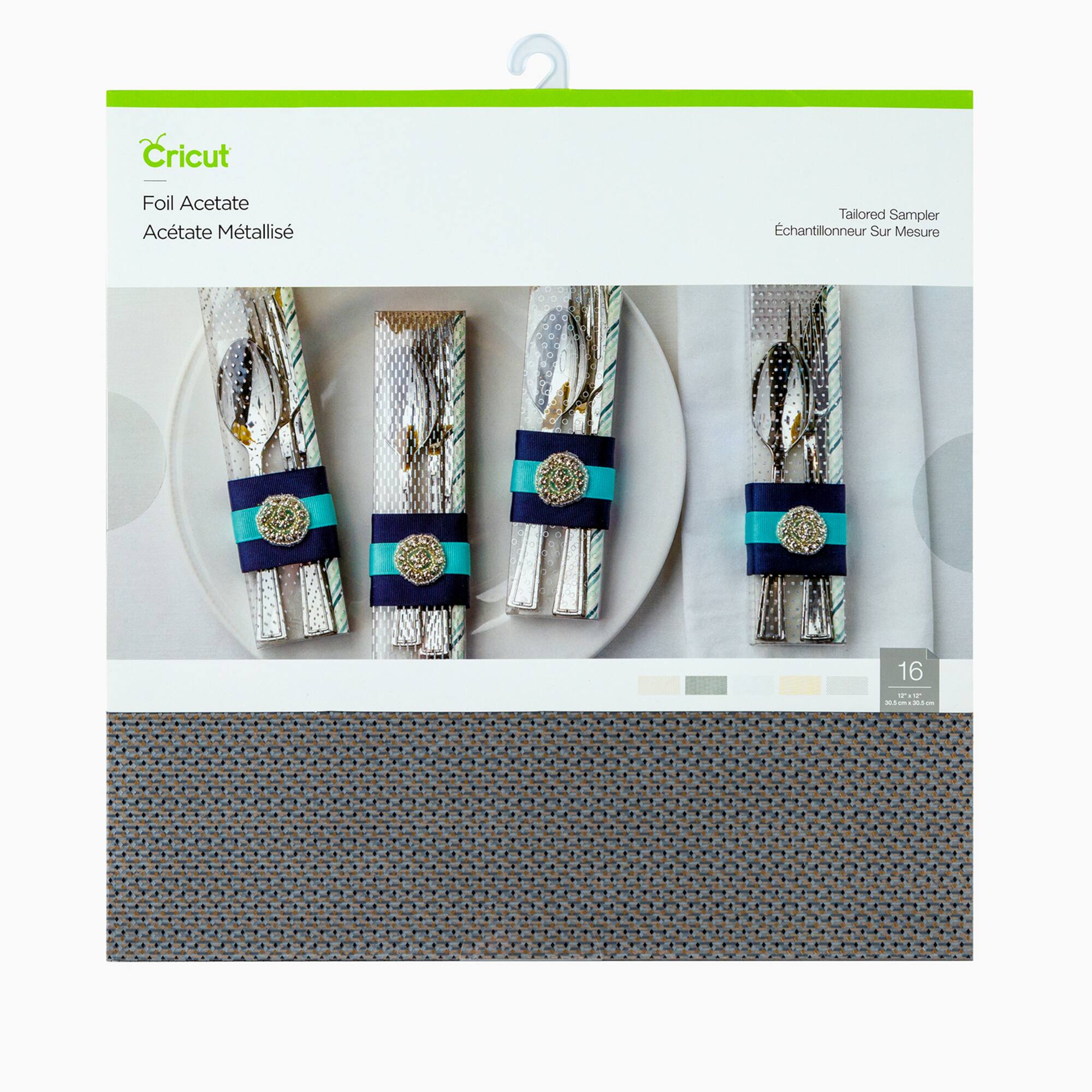 Cricut® Foil Acetate Sampler, Tailored
